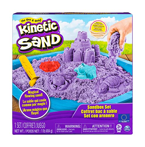 Kinetic Sand Sandbox Set - mit 454 g magischem...
