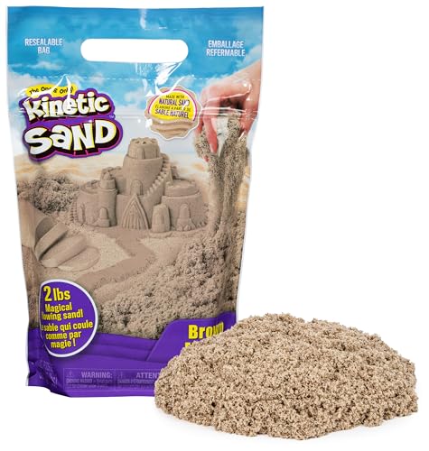 Kinetic Sand Beutel naturbraun, 907 g - magischer...